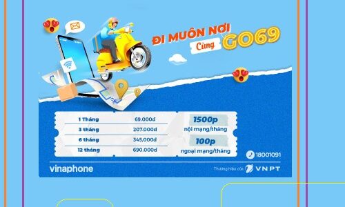 Go69 Vinaphone 69k/th 100p liên mạng 1500p nội mạng